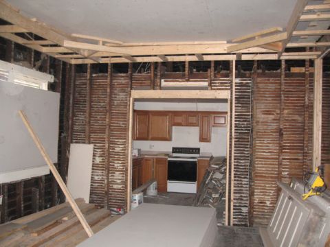 Framing 6 - Dining To Kitchen