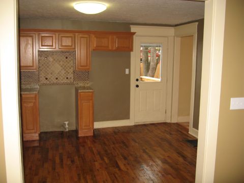 Kitchen To Back Door